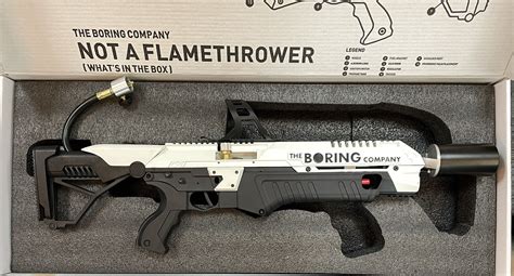 not a flamethrower ebay|boring company not a flamethrower.